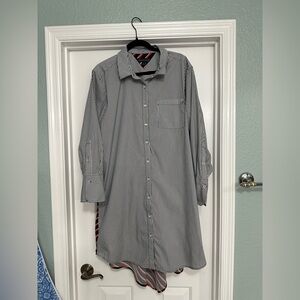 Tommy Hilfiger button down shirt dress